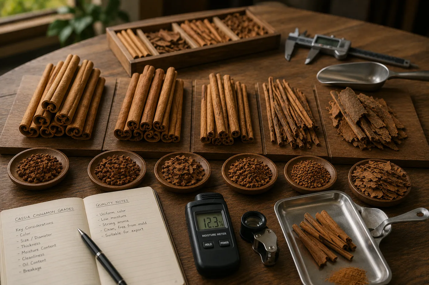 Choosing Cassia Cinnamon Grades — IndoSpiceHub Knowledge Center